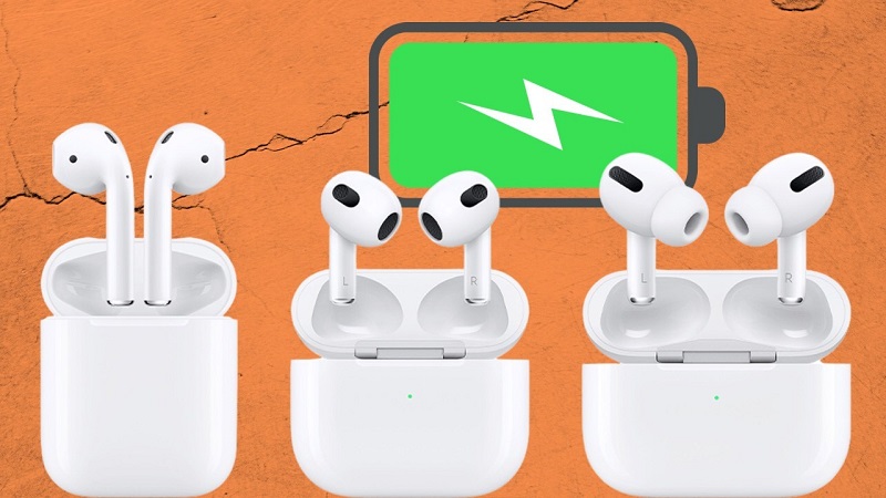 AirPods sạc bao lâu thì đầy? Thời gian sử dụng thực tế ra sao?