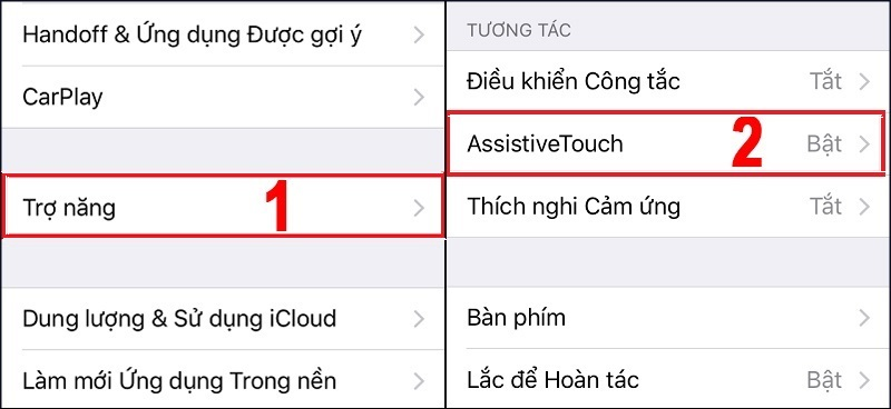 Hướng dẫn cách mở nút Home ảo trên iPhone cực đơn giản