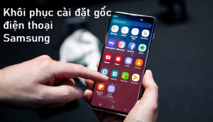 Khôi phục cài đặt gốc Samsung nhanh chóng trong nốt nhạc
