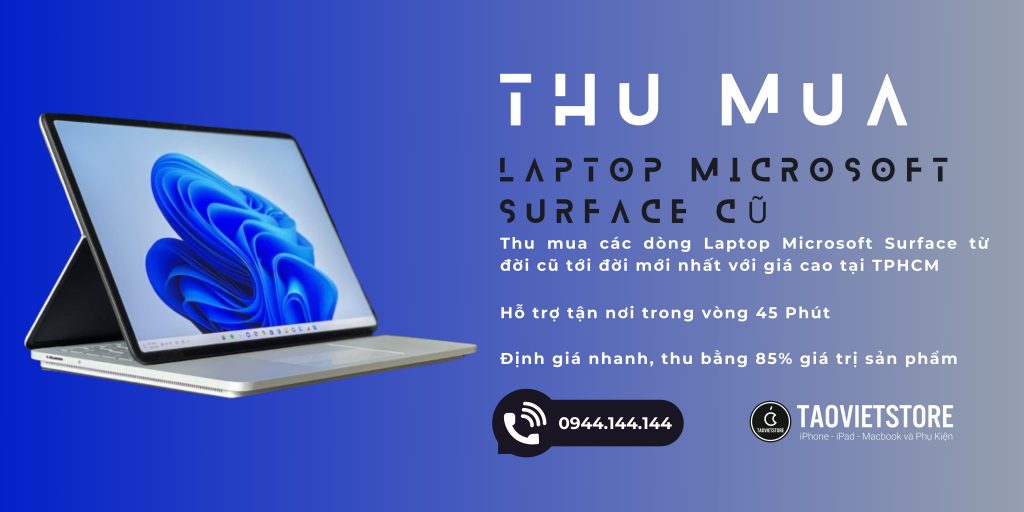 Thu Mua Laptop Microsoft Surface Cũ