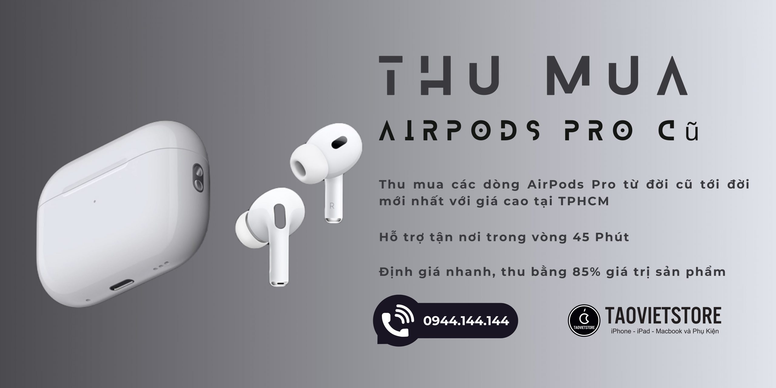 Thu Mua AirPods Pro Cũ Giá Cao Tận Nơi Tại TPHCM