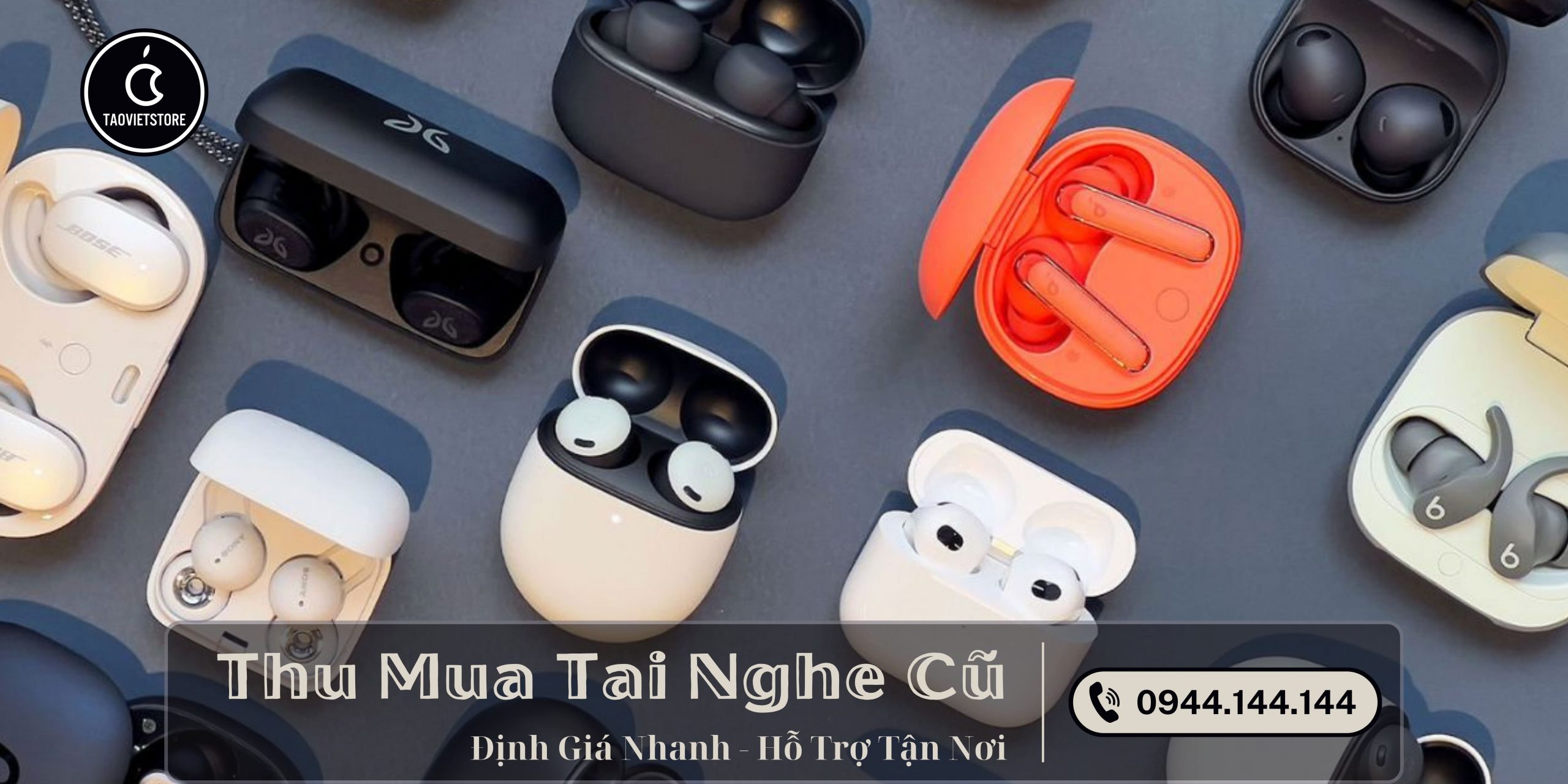 Thu Mua Tai Nghe Bluetooth Cũ Giá Cao Tại TPHCM