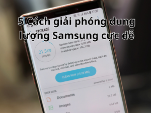 cach giai phong dung luong samsung