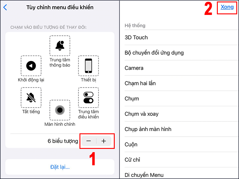 Bạn đã biết cách thêm bớt, tùy chỉnh nút home ảo iPhone?