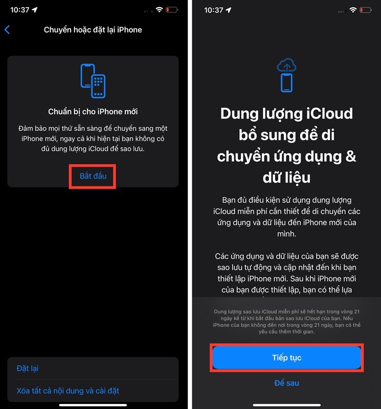 Sao lưu dữ liệu iPhone sang iCloud - Cách bảo vệ thông tin quan trọng