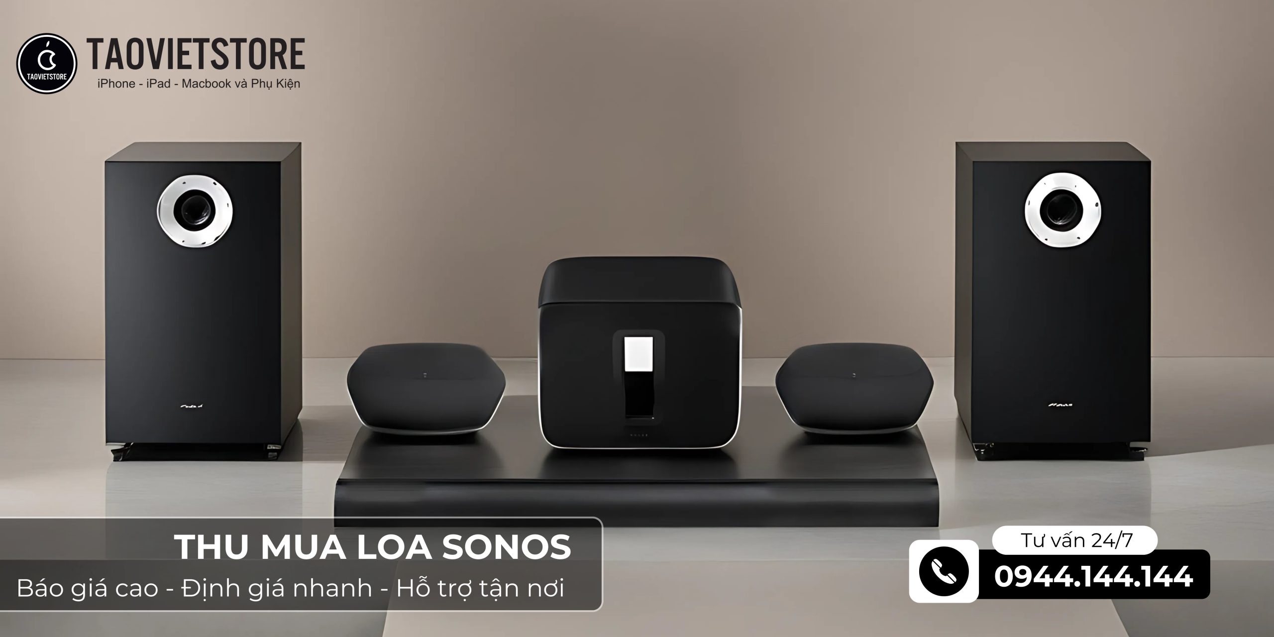 Thu Mua Loa Sonos Cũ Tận Nơi Giá Cao Tại TPHCM