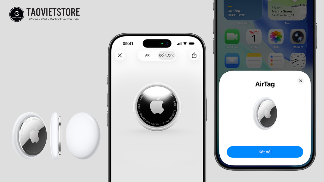 Apple AirTag mới ra mắt. Định vị chính xác, loa lớn hơn, bảo mật tuyệt đối