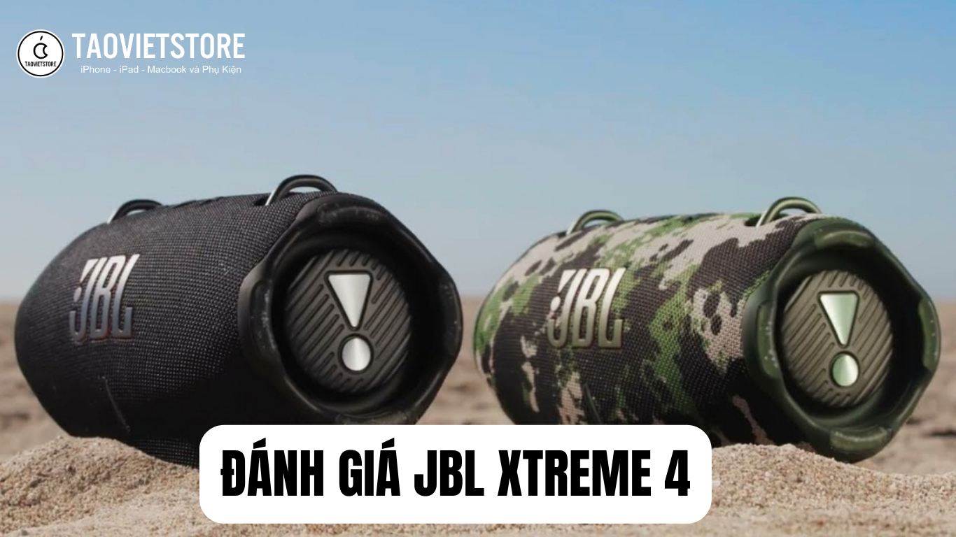 Đánh giá JBL Xtreme 4. Siêu phẩm loa Bluetooth sở hữu công nghệ AI Sound Boost đầu tiên