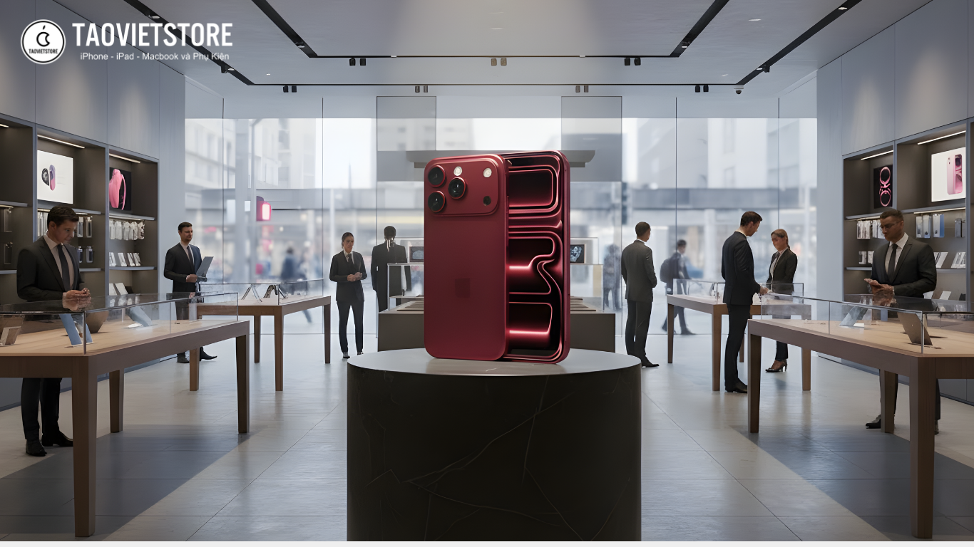 Blog 5 Apple thử nghiệm màu Deep Red cho iPhone 18 Pro. Có gì mới ở siêu phẩm năm 2026