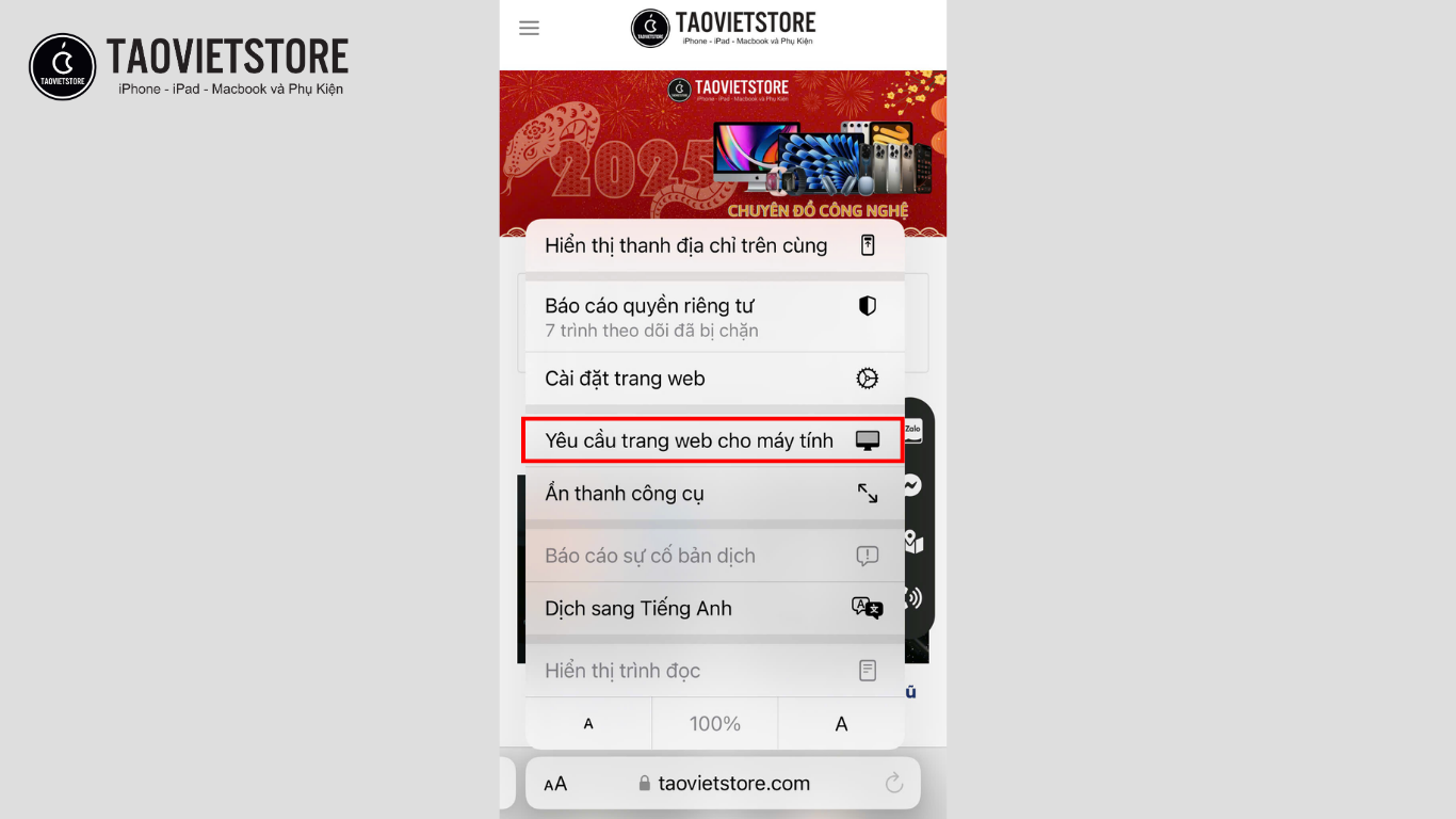 Cách chuyển sang chế độ máy tính trên iPhone cực đơn giản và nhanh chóng