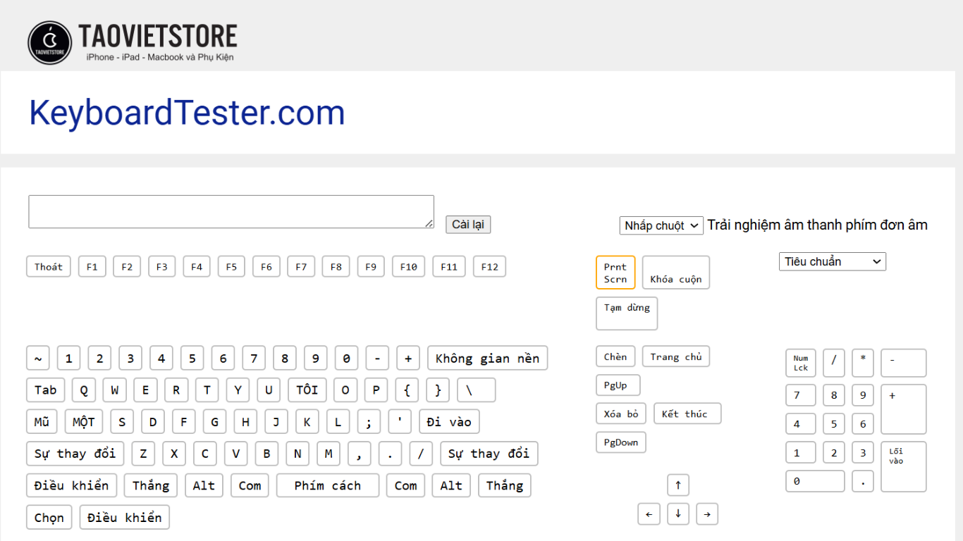 Cách kiểm tra Keyboard đơn giản để phát hiện lỗi phím liệt, phím kẹt ngay tại nhà