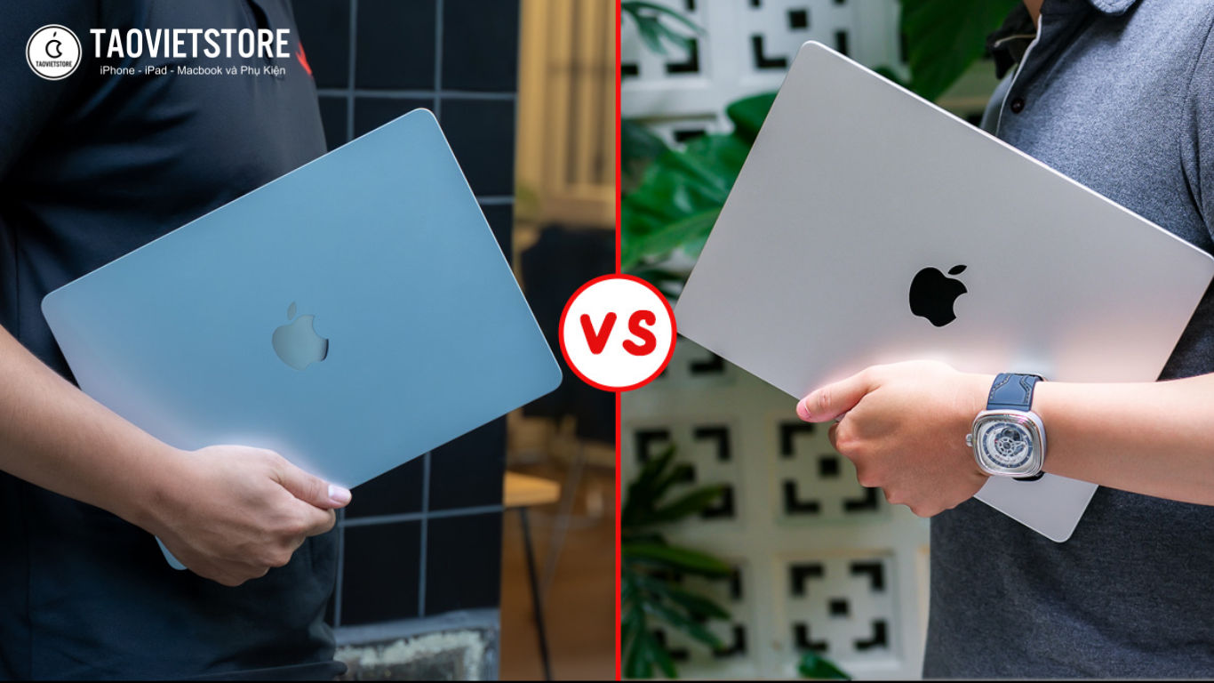 So sánh MacBook Pro và MacBook Air. Sự khác biệt đẳng cấp giữa hai dòng laptop Apple