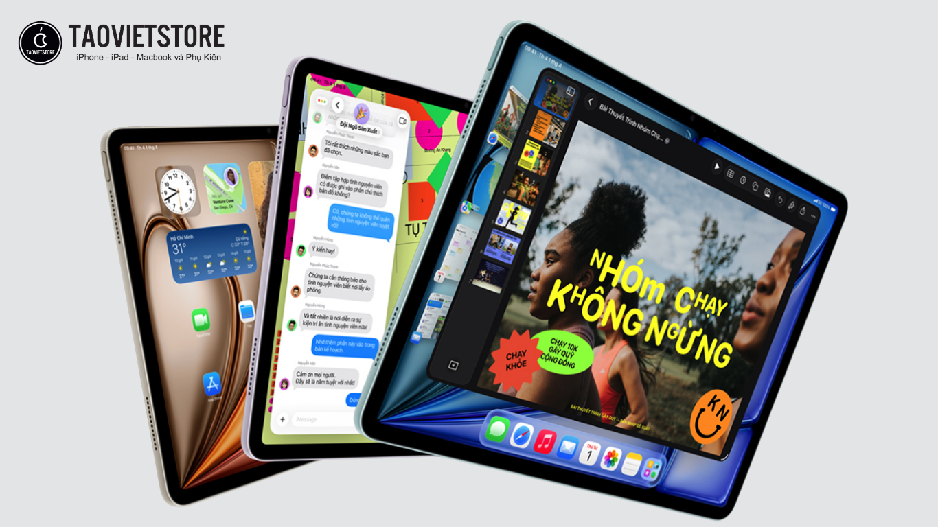 iPad Air M4 ra mắt. Bước nhảy vọt về hiệu năng với Chip M4 và RAM 12GB khủng