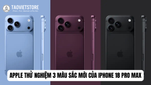 Apple thử nghiệm 3 màu sắc mới của iPhone 18 Pro Max