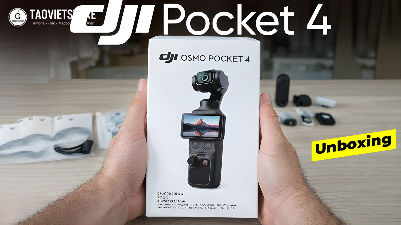 DJI Osmo Pocket 4 lộ diện và công bố ra mắt vào ngày 16.4