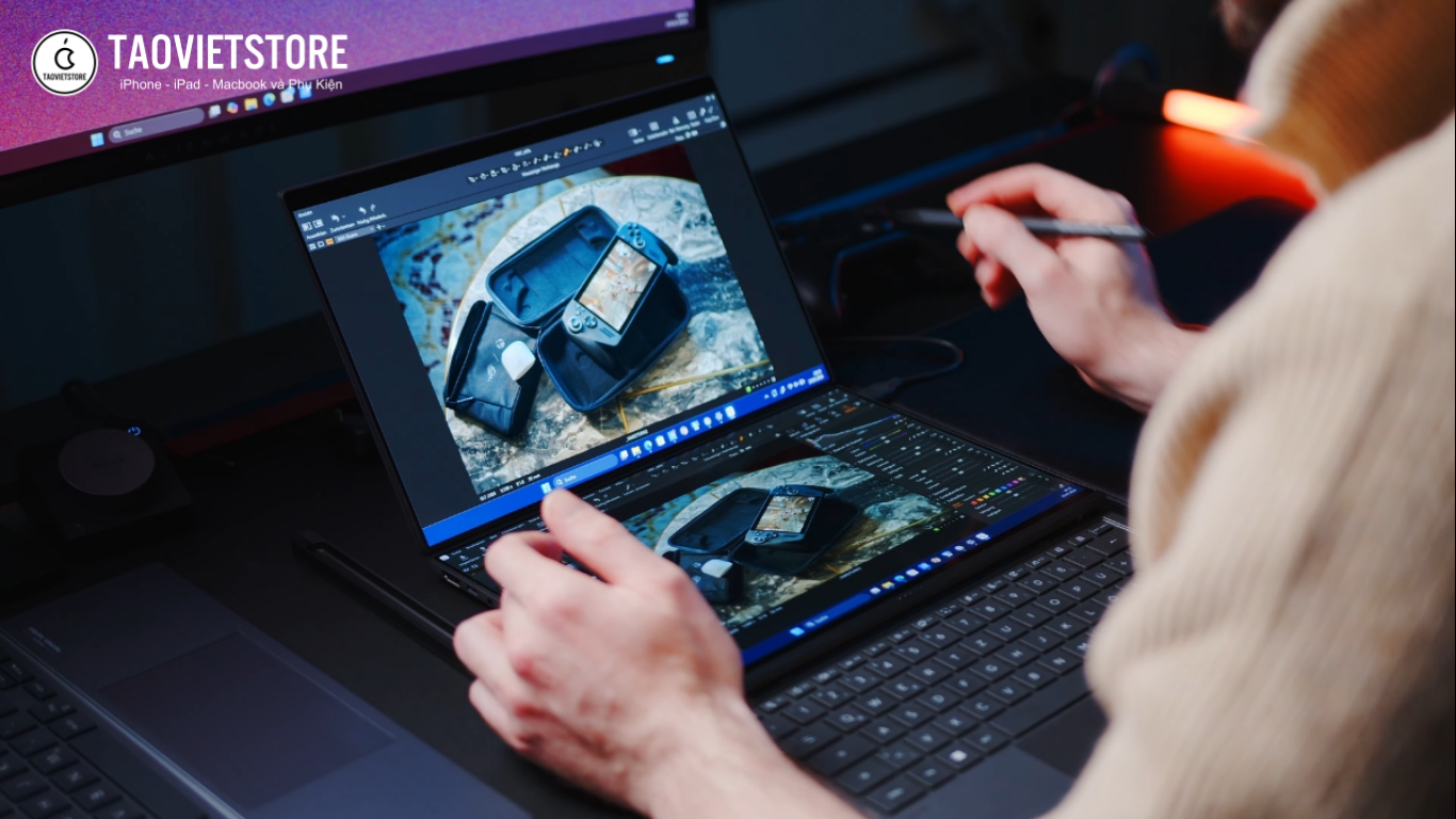Đánh giá Asus Zenbook Duo 2026. Định nghĩa lại tương lai laptop với màn hình kép và hiệu năng Panther Lake
