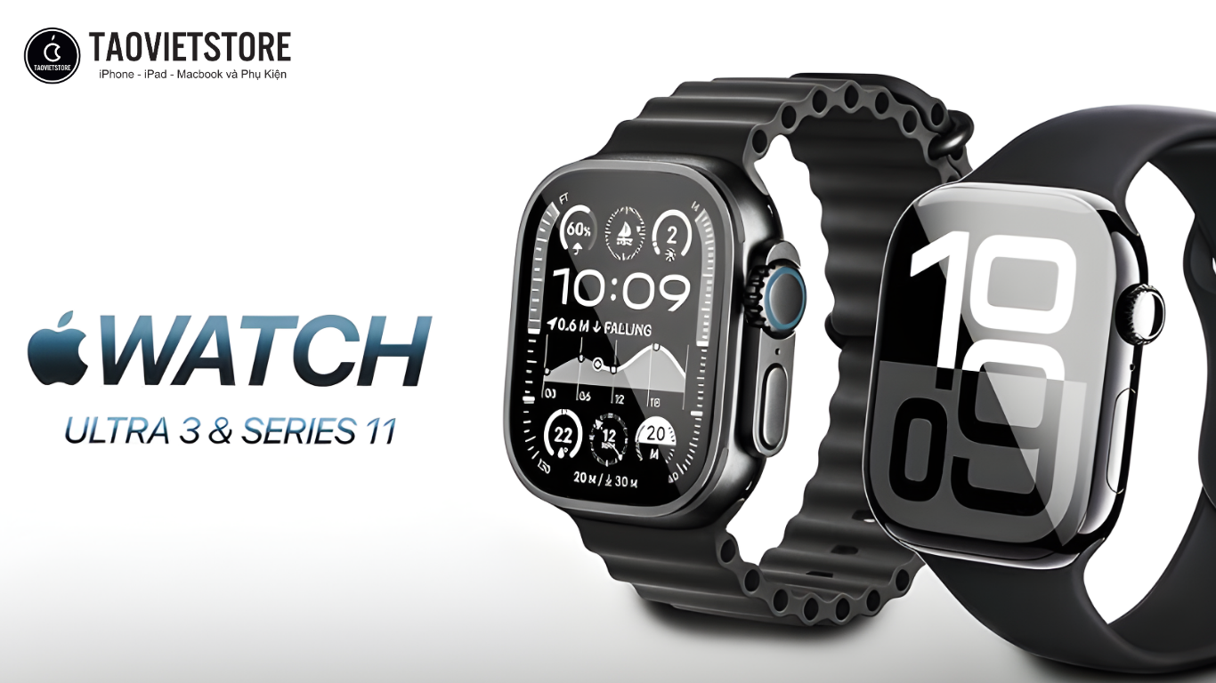 So sánh Apple Watch Series 11 và Apple Watch Ultra 3. Đâu là lựa chọn tối ưu