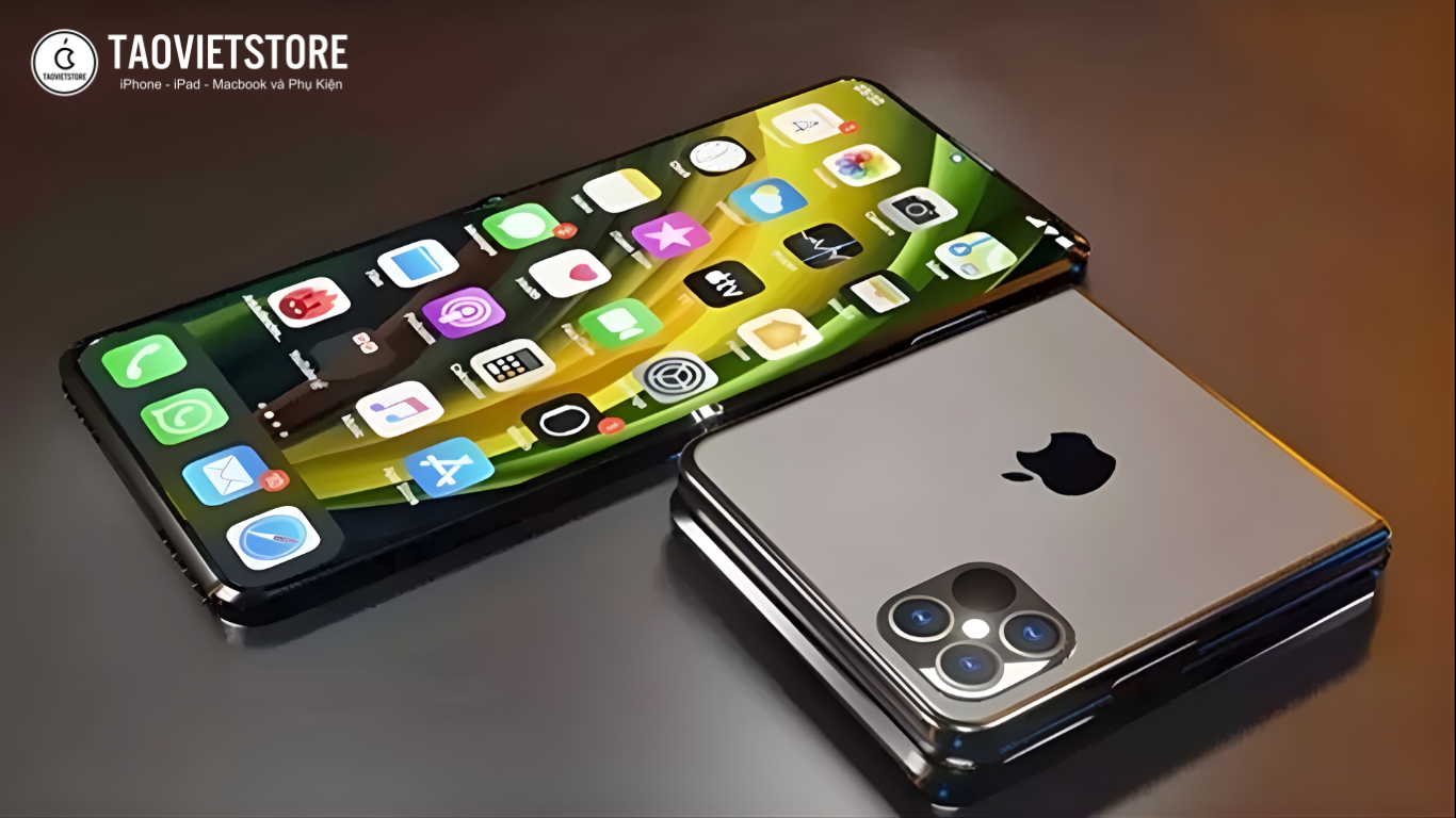 iPhone gập lộ diện thiết kế độc đáo, trải nghiệm màn hình lớn 6 iPhone gập lộ diện thiết kế độc đáo, trải nghiệm màn hình lớn