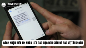 Cách nhận biết tin nhắn lừa đảo cực đơn giản để bảo vệ tài khoản