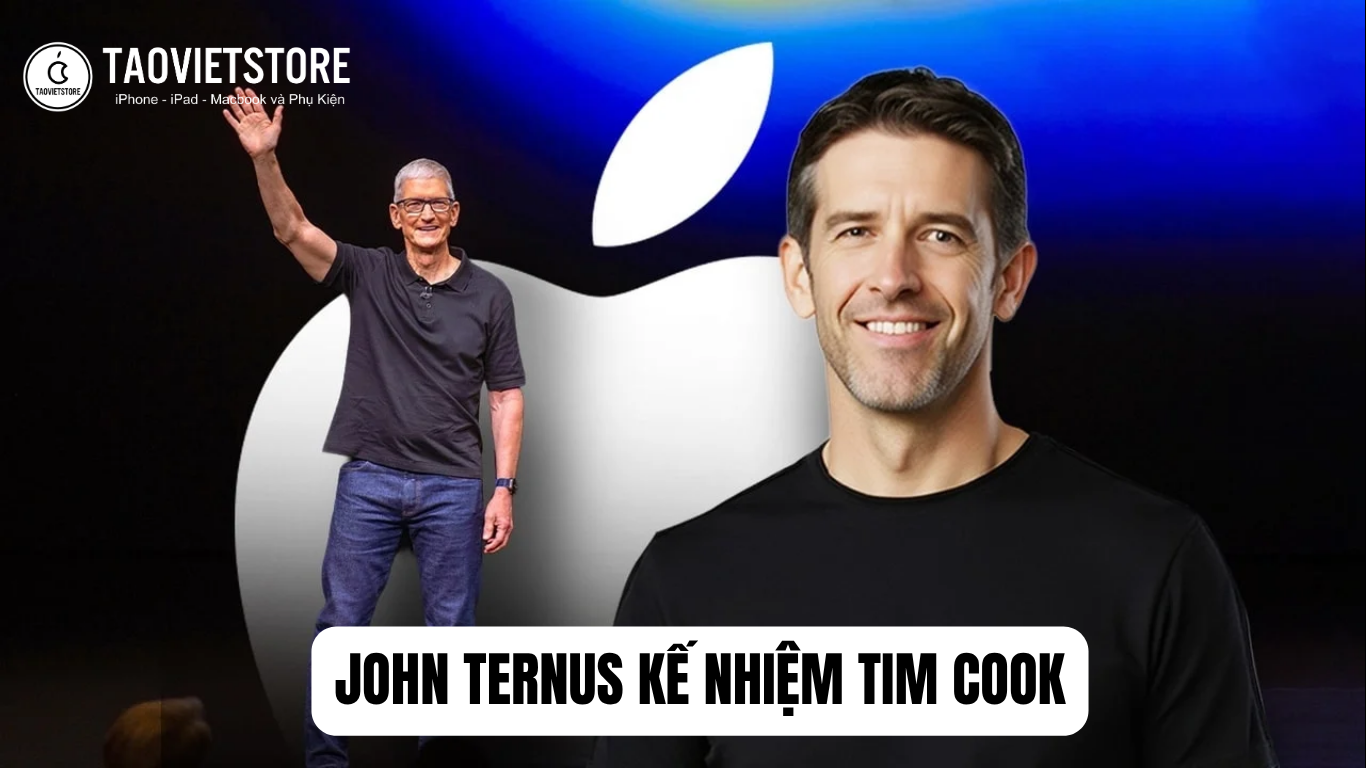 John Ternus kế nhiệm Tim Cook. Bước chuyển mình lịch sử tại đế chế Apple