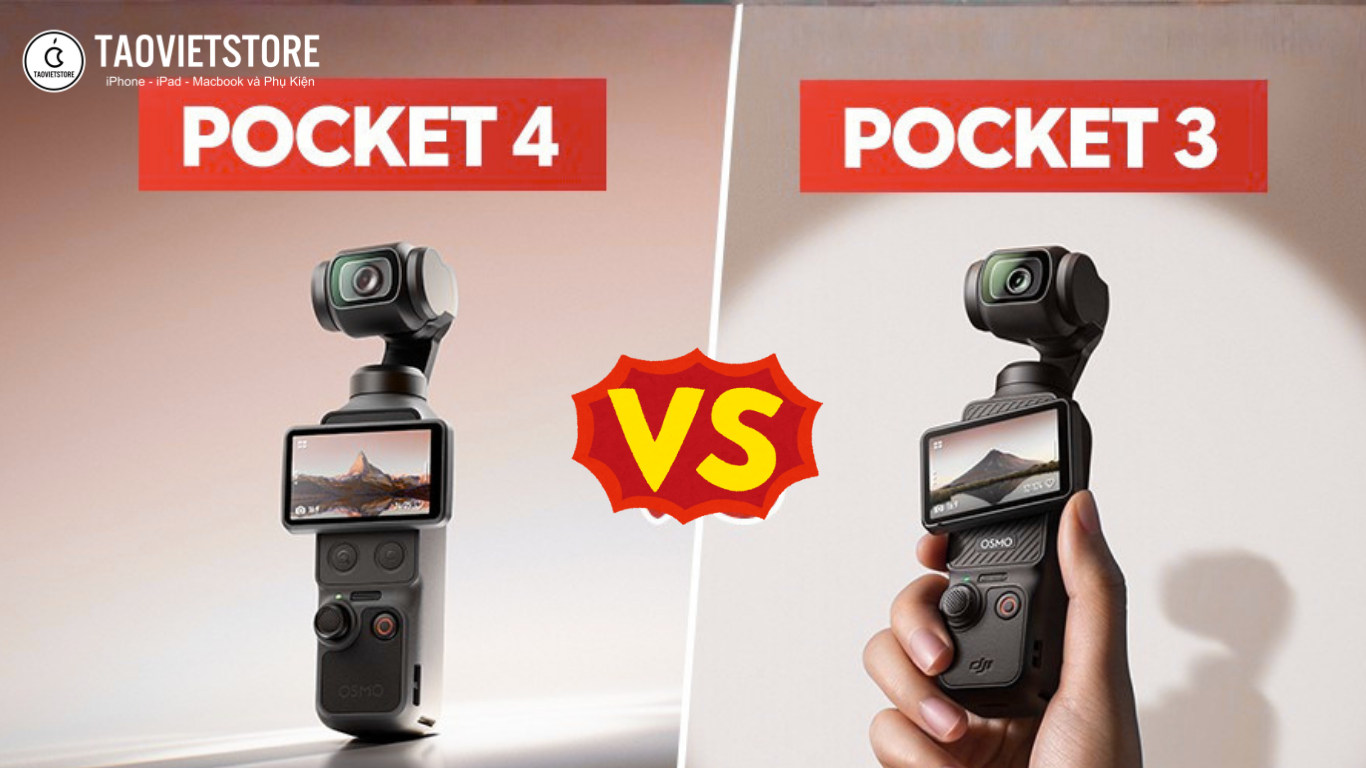 So sánh DJI Osmo Pocket 4 và Pocket 3 : Nâng cấp có đáng giá?