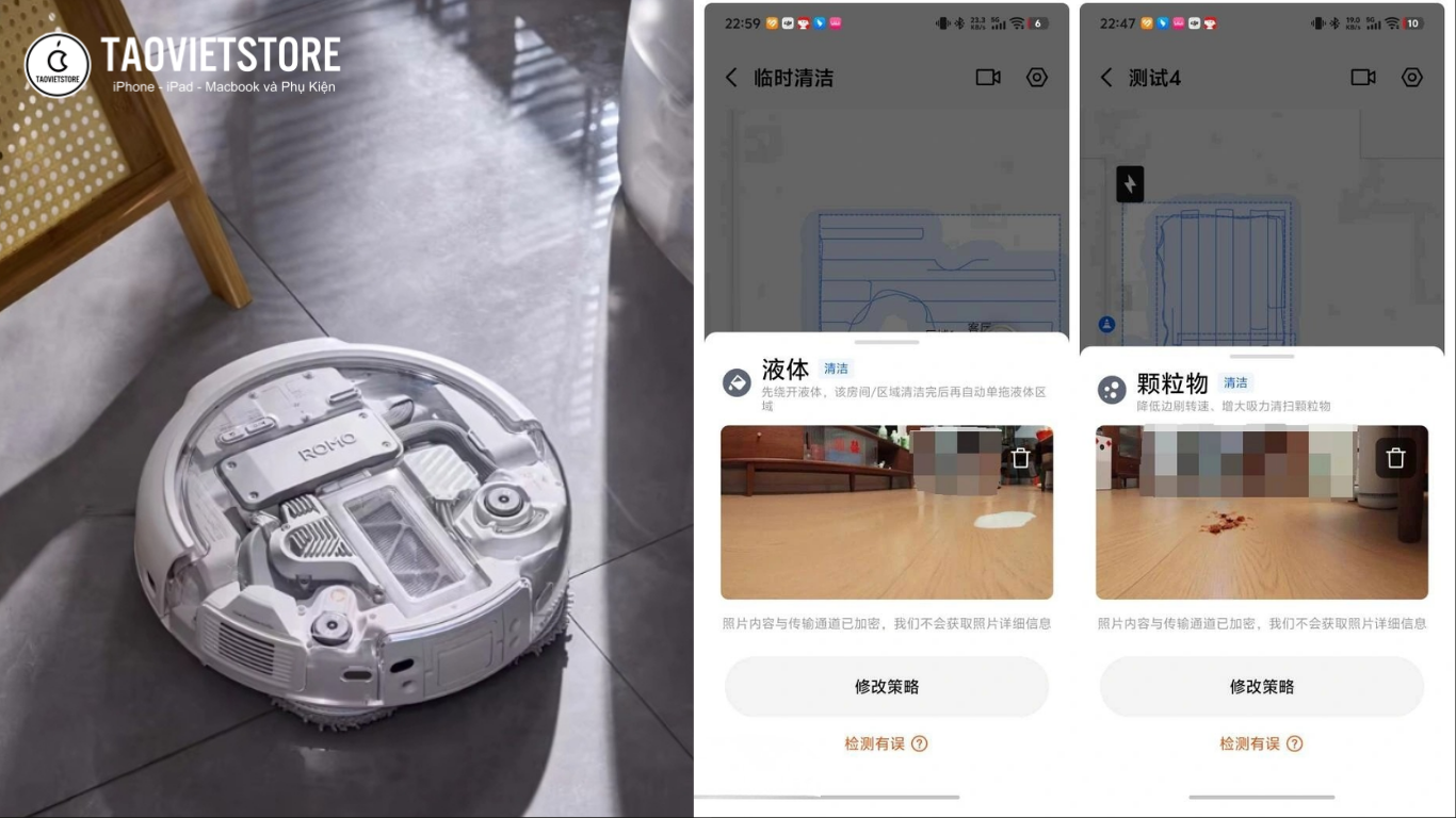 Đánh giá DJI ROMO 2. Robot hút bụi lực hút khủng 36.000Pa cùng cảm biến Flycam đỉnh cao