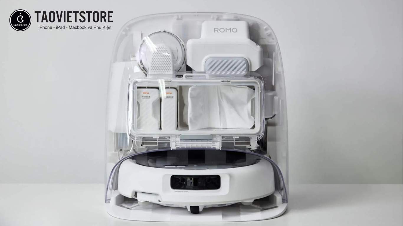 Đánh giá DJI ROMO 2: Robot hút bụi lực hút khủng 36.000Pa cùng cảm biến Flycam đỉnh cao