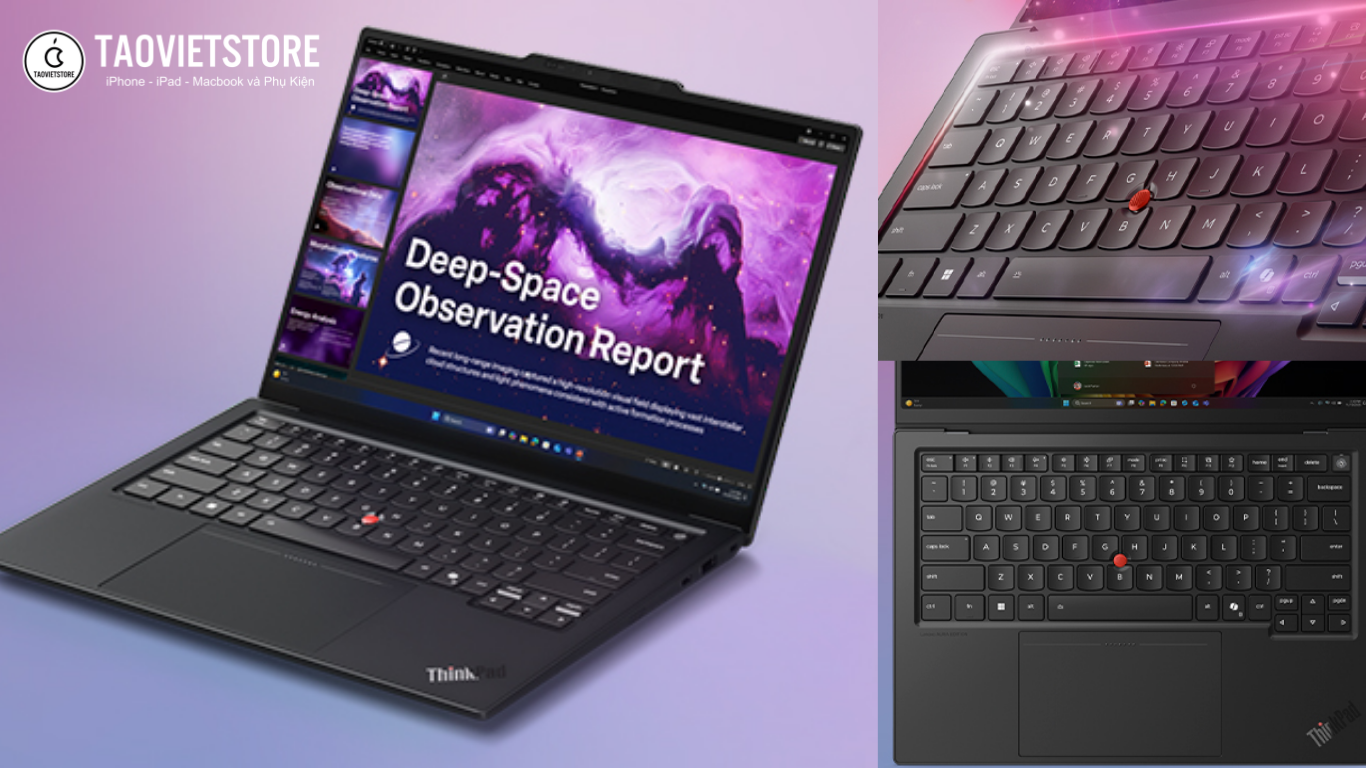 Đánh giá Lenovo ThinkPad X1 Carbon Gen 14 Aura Edition: Trải nghiệm khác biệt từ kỷ nguyên máy tính AI 6 Đánh giá Lenovo ThinkPad X1 Carbon Gen 14 Aura Edition. Trải nghiệm khác biệt từ kỷ nguyên máy tính AI
