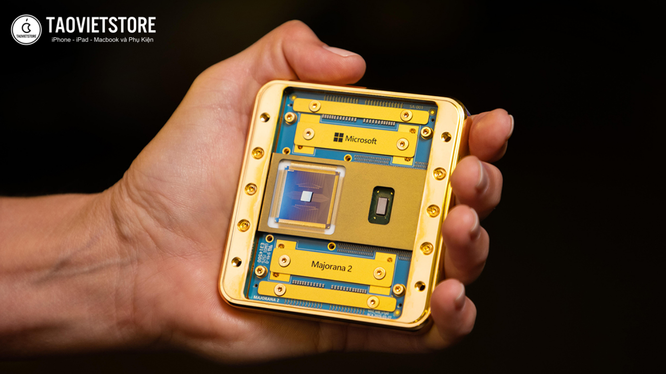 Microsoft chế tạo chip lượng tử Majorana 2 ổn định gấp 1000 lần