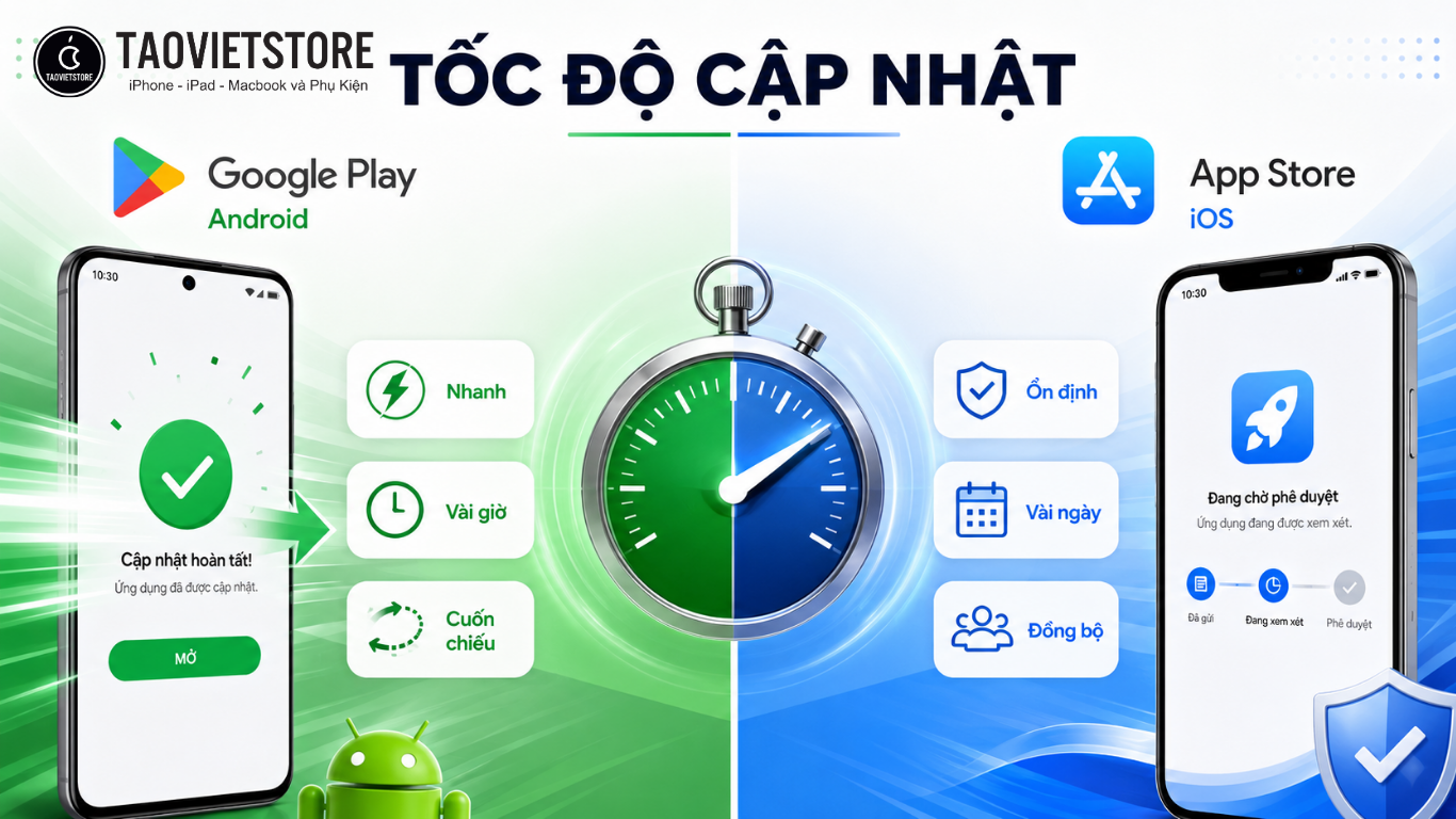 So sánh Google Play và App Store: Đâu là kho ứng dụng tốt nhất 2026? 13 So sánh Google Play và App Store. Đâu là kho ứng dụng tốt nhất 2026