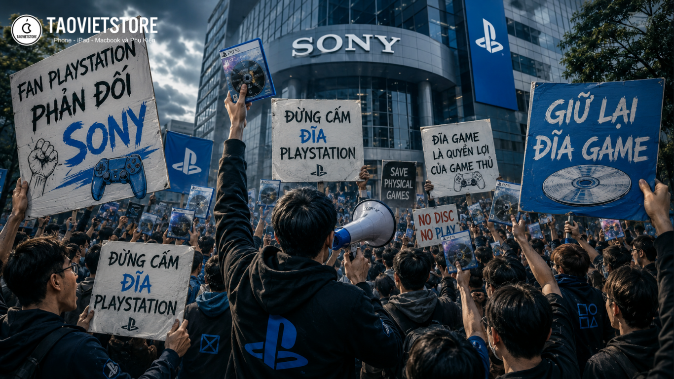Sony tuyên bố khai tử đĩa game PlayStation khiến cộng đồng game thủ phẫn nộ