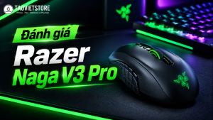 Danh gia Razer Naga V3 Pro. Cam bien Focus Pro 50K 23 nut lap trinh can moi tua game 5