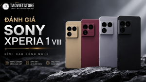 Đánh giá Sony Xperia 1 VIII. Flagship duy nhất giữ Jack 3.5mm, cảm biến Tele 11.56 Inch nâng cấp vượt trội