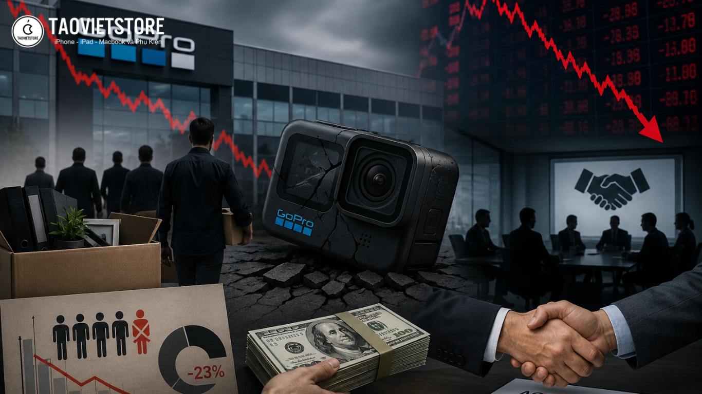 GoPro lỗ nặng 51 triệu USD, đối mặt nguy cơ bị hủy niêm yết trên sàn NASDAQ