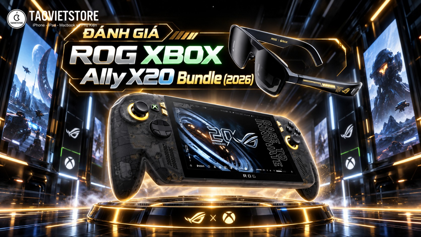 Đánh giá ROG XBOX Ally X20 Bundle (2026). Đỉnh cao Gaming cầm tay kỷ niệm 20 năm