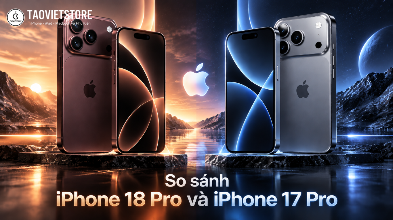 So sánh iPhone 18 Pro và iPhone 17 Pro. Những khác biệt đáng giá sau một thế hệ