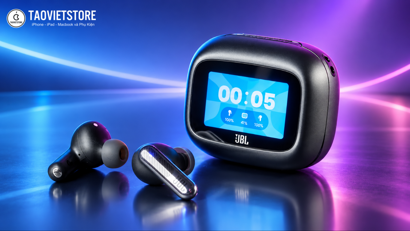 Đánh giá JBL Live Beam 4. Chuẩn mực mới của tai nghe True Wireless với màn hình cảm ứng độc bản và chống ồn AI