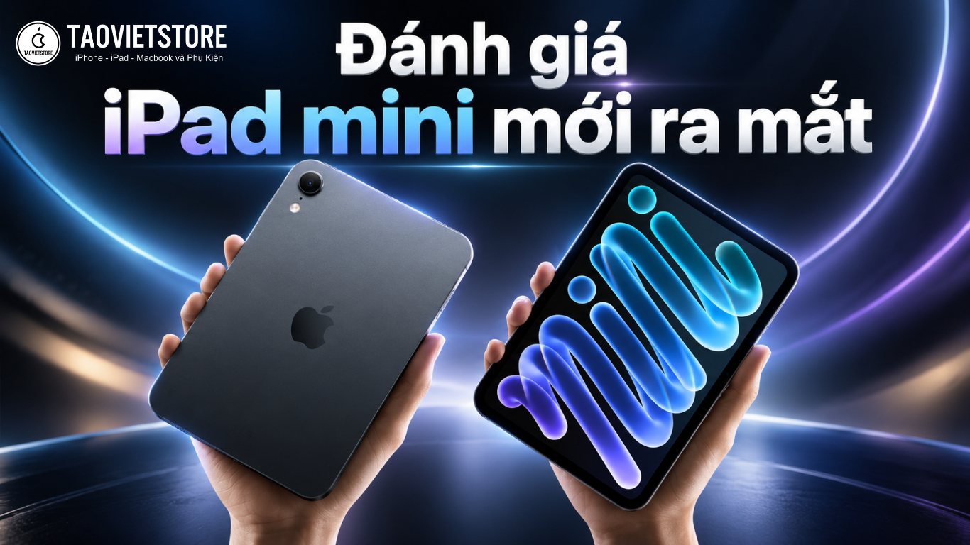 Danh gia iPad mini moi ra mat. Nho ma co vo chuan muc Tablet co nho 1