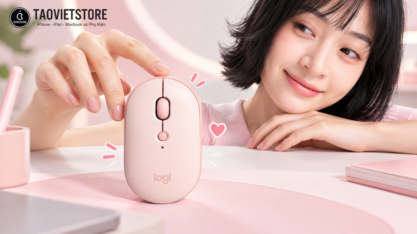 Logitech Pebble Up ra mắt: Chuột không dây có thiết kế nâng vỏ độc đáo, pin 90 ngày, giá chưa tới 1 triệu đồng 4 Logitech Pebble Up ra mắt. Chuột không dây có thiết kế nâng vỏ độc đáo, pin 90 ngày, giá chưa tới 1 triệu đồng