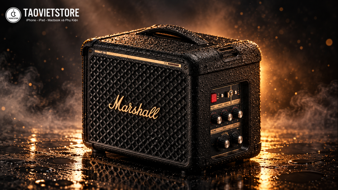 Marshall ra mắt Bromley 150: Loa tiệc tùng nhỏ gọn với pin 40 giờ và khả năng biểu diễn di động 10 Marshall ra mắt Bromley 150. Loa tiệc tùng nhỏ gọn với pin 40 giờ và khả năng biểu diễn di động